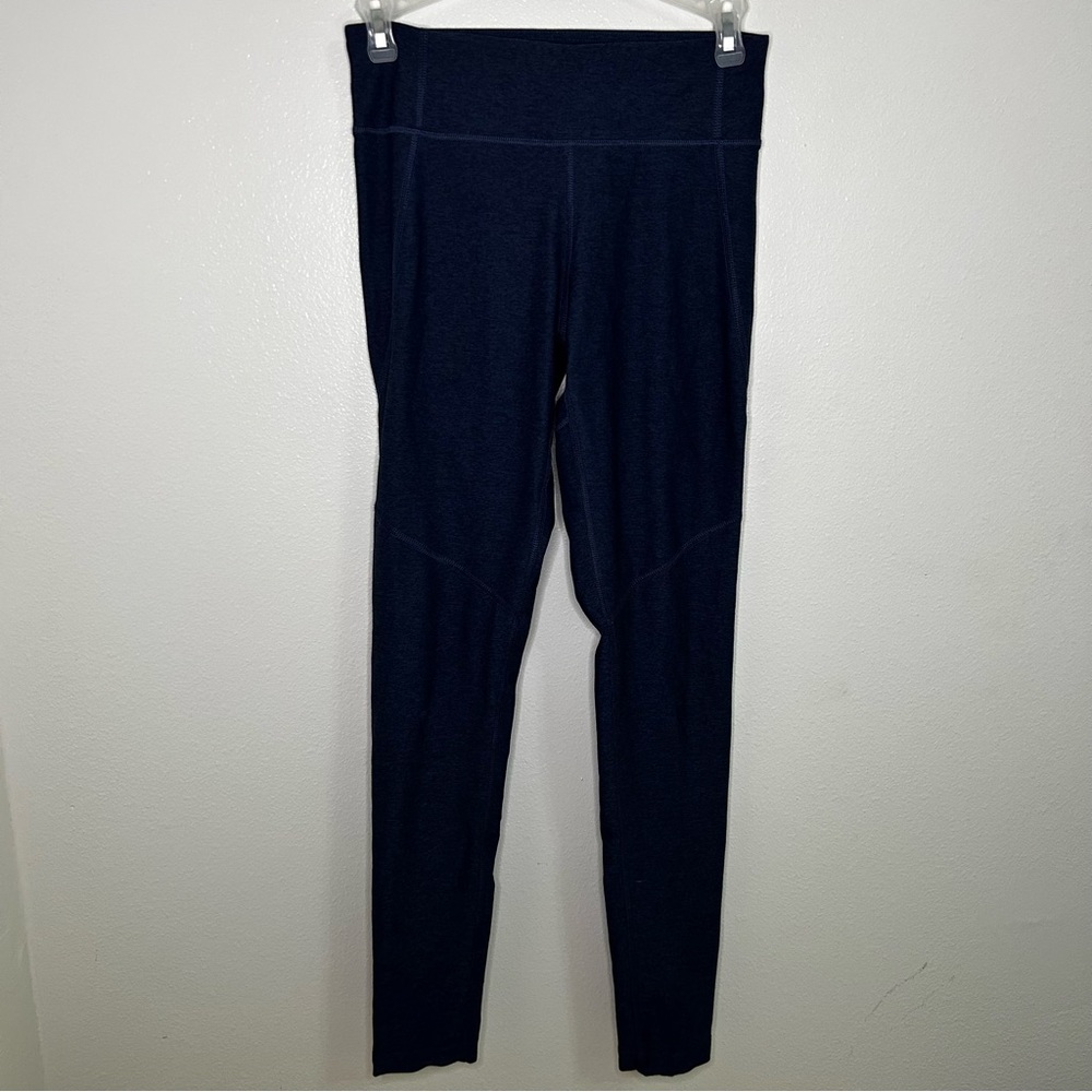 Outdoor Voices blue Heathered full length leggings